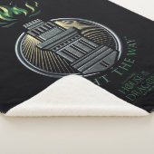 HUIS VAN DE TEKST | House Hightower Sigil Sherpa Deken (3/4)