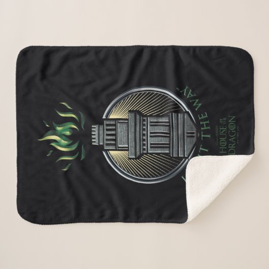 HUIS VAN DE TEKST | House Hightower Sigil Sherpa Deken (Voorkant (horizontaal))