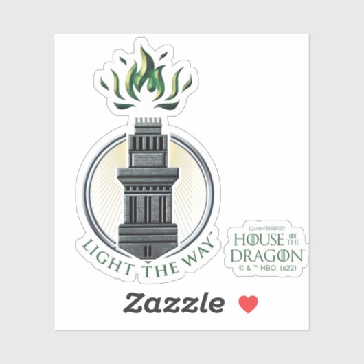 HUIS VAN DE TEKST | House Hightower Sigil Sticker (Vel)