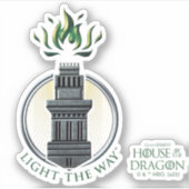 HUIS VAN DE TEKST | House Hightower Sigil Sticker (Voorkant)