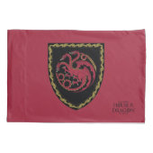 HUIS VAN DE TEKST | House Targaryen Crest Kussensloop (Achterkant)