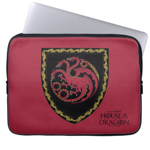 HUIS VAN DE TEKST   House Targaryen Crest Laptop Sleeve