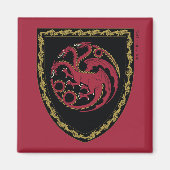 HUIS VAN DE TEKST | House Targaryen Crest Magneet (Voorkant)