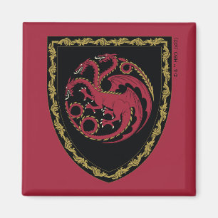 HUIS VAN DE TEKST   House Targaryen Crest Magneet