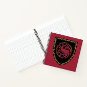 HUIS VAN DE TEKST | House Targaryen Crest Notitieboek (Binnen)
