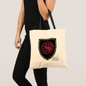 HUIS VAN DE TEKST | House Targaryen Crest Tote Bag (Voorkant (product))
