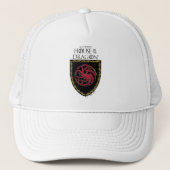 HUIS VAN DE TEKST | House Targaryen Crest Trucker Pet (Voorkant)