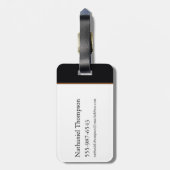 HUIS VAN DE TEKST | House Targaryen Sigil Bagagelabel (Achterkant verticaal)