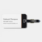 HUIS VAN DE TEKST | House Targaryen Sigil Bagagelabel (Achterkant horizontaal)