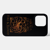 HUIS VAN DE TEKST | House Targaryen Sigil Case-Mate iPhone Case (Achterkant (horizontaal))