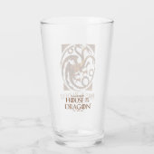 HUIS VAN DE TEKST | House Targaryen Sigil Glas (Achterkant)