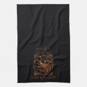 HUIS VAN DE TEKST | House Targaryen Sigil Theedoek (Verticaal)