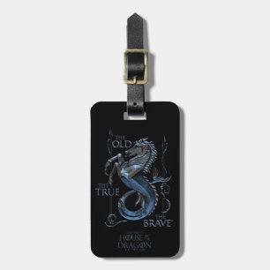 HUIS VAN DE TEKST House Velaryon Sigil Bagagelabel