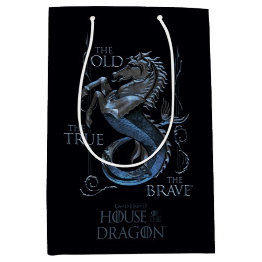 HUIS VAN DE TEKST | House Velaryon Sigil Medium Cadeauzakje (Voorkant)
