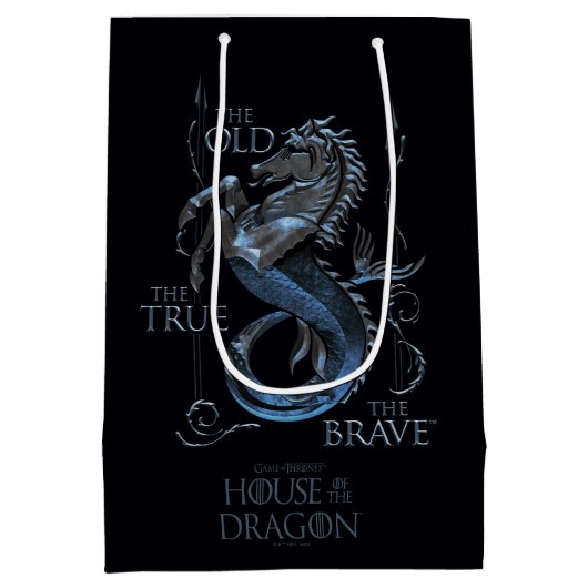 HUIS VAN DE TEKST | House Velaryon Sigil Medium Cadeauzakje (Achterkant)