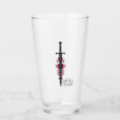 HUIS VAN DE TEKST | Koning Viserys Flaming Sword Glas (Voorkant)