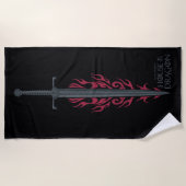HUIS VAN DE TEKST | Koning Viserys Flaming Sword Strandlaken (Voorkant)