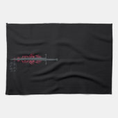 HUIS VAN DE TEKST | Koning Viserys Flaming Sword Theedoek (Horizontaal)