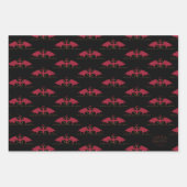 HUIS VAN DE TEKST | Rode draak Inpakpapier Vel (Voorkant 3)