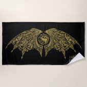 HUIS VAN DE TEKST | Winged Targaryen Crest Strandlaken (Voorkant)