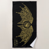 HUIS VAN DE TEKST | Winged Targaryen Crest Strandlaken (Voorkant)