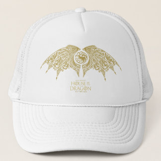 HUIS VAN DE TEKST | Winged Targaryen Crest Trucker Pet
