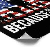 Huis van de Vrije vanwege het dappere monument Poster (Hoek)