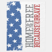 Huis van de Vrijen vanwege de Dappere Amerikaanse Fleece Deken (Voorkant)