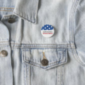 Huis van de Vrijen vanwege de Dappere Amerikaanse Ronde Button 3,2 Cm (In situ)