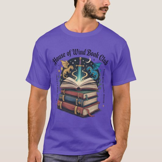 HUIS VAN DE WIND - BOEKENCLUB T-SHIRT (Voorkant)