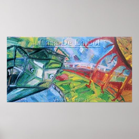 HUIS VAN DE ZON POSTER (Voorkant)