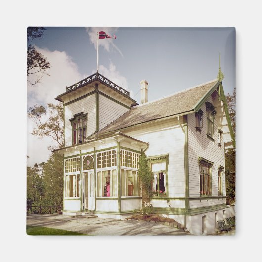 Huis van Edvard Grieg Magneet (Voorkant)