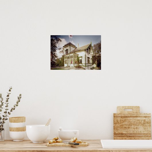 Huis van Edvard Grieg Poster (Keuken)