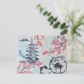 Huis van Geisha Briefkaart (Staand voorkant)