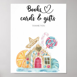 Huis van gemberkoek - boeken kaarten en cadeaus poster