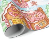 Huis van Gemberkoek Inpakpapier (Rol Hoek)