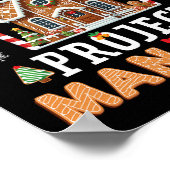 Huis van Gemberkoek Projectmanager Koek Koning Gra Poster (Hoek)