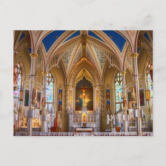 huis van god briefkaart (Voorkant)