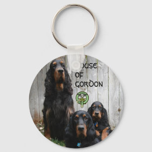 HUIS VAN GORDON, Gordon Setter Sleutelhanger