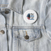 Huis van gratis vanwege dappere veteranen dag 4e v ronde button 5,7 cm (In situ)