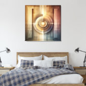 Huis van het Hart Canvas Afdruk (Insitu (Slaapkamer))