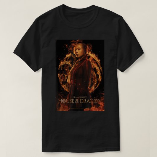 Huis van het Poster Dragon Rhaenyras T-shirt (Design voorkant)