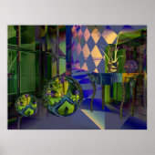 Huis van het poster van de stijgende zon (Voorkant)