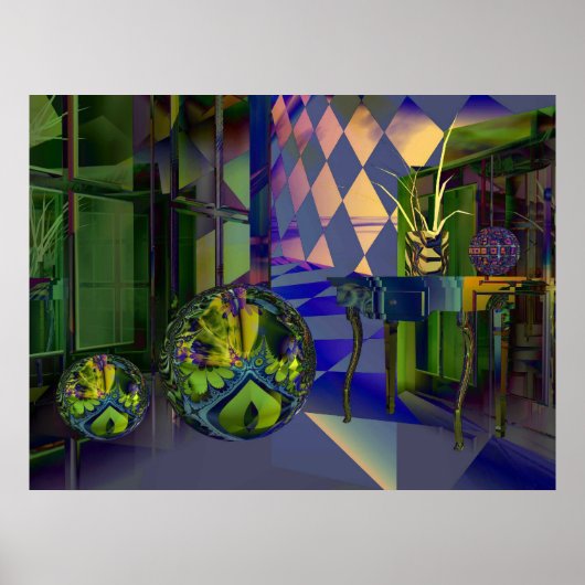 Huis van het poster van de stijgende zon (Voorkant)