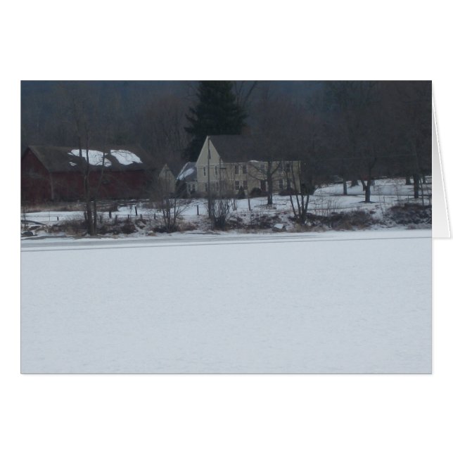 Huis van het Shenipsit Lake (Voorkant Horizontaal)