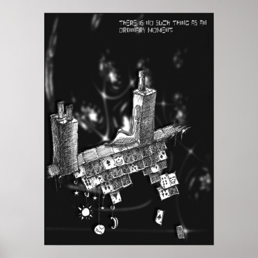 Huis van Kaarten Poster (Voorkant)