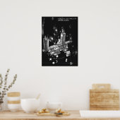 Huis van Kaarten Poster (Keuken)