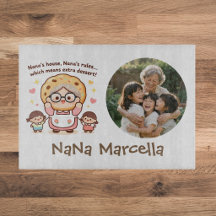 Huis van lieve oma, oma's regels oma foto