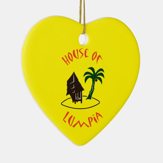 Huis van Lumpia Keramisch Ornament (Rechts)