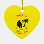 Huis van Lumpia Keramisch Ornament (Voorkant)